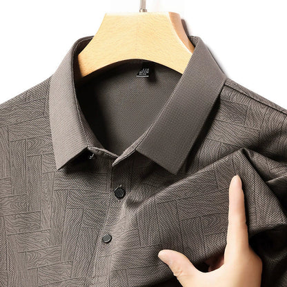 Jean et Marcel™ | Polo Élégant Pour Homme Avec Motif Subtil
