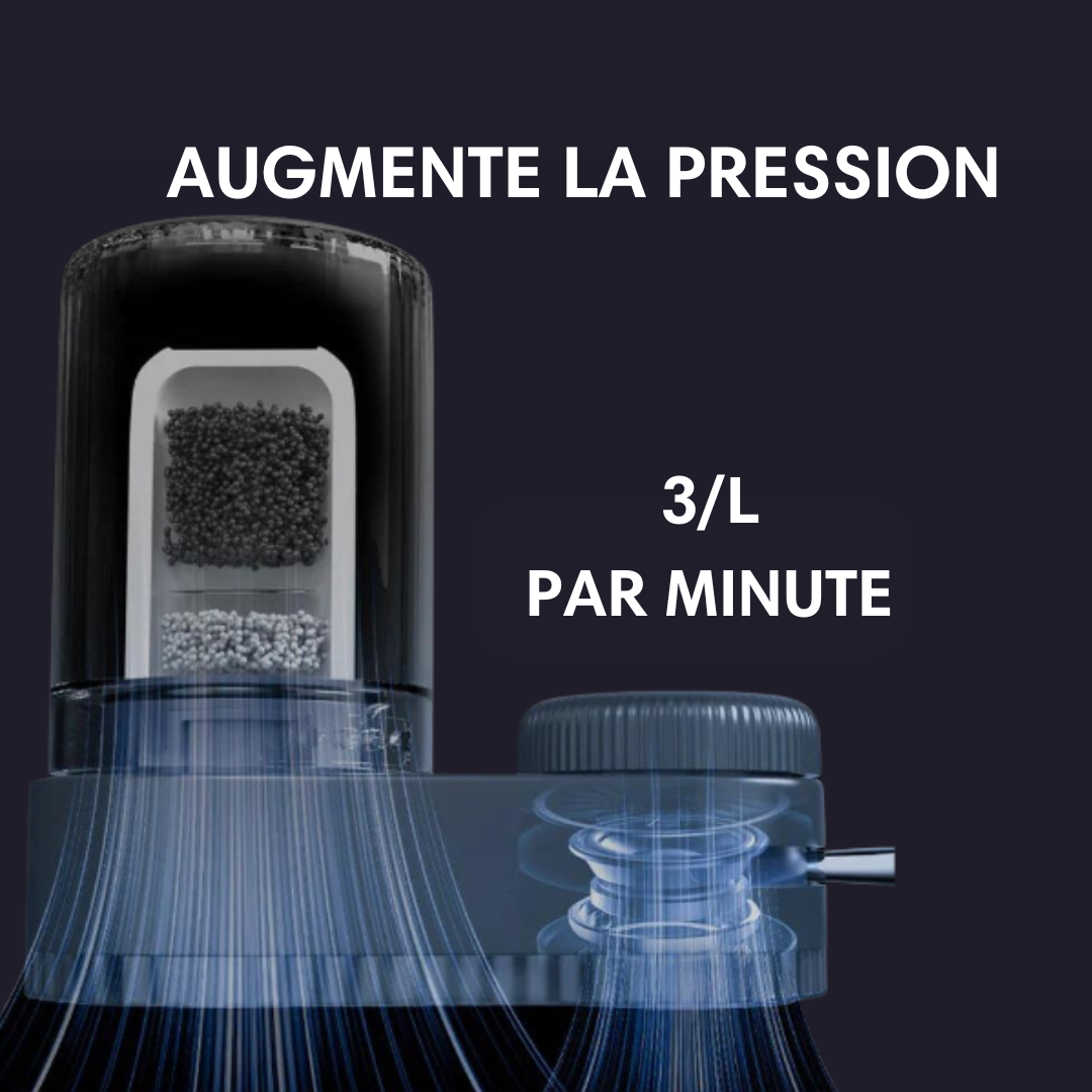 Filtre Purify de Robinet avec Adaptateurs Universels