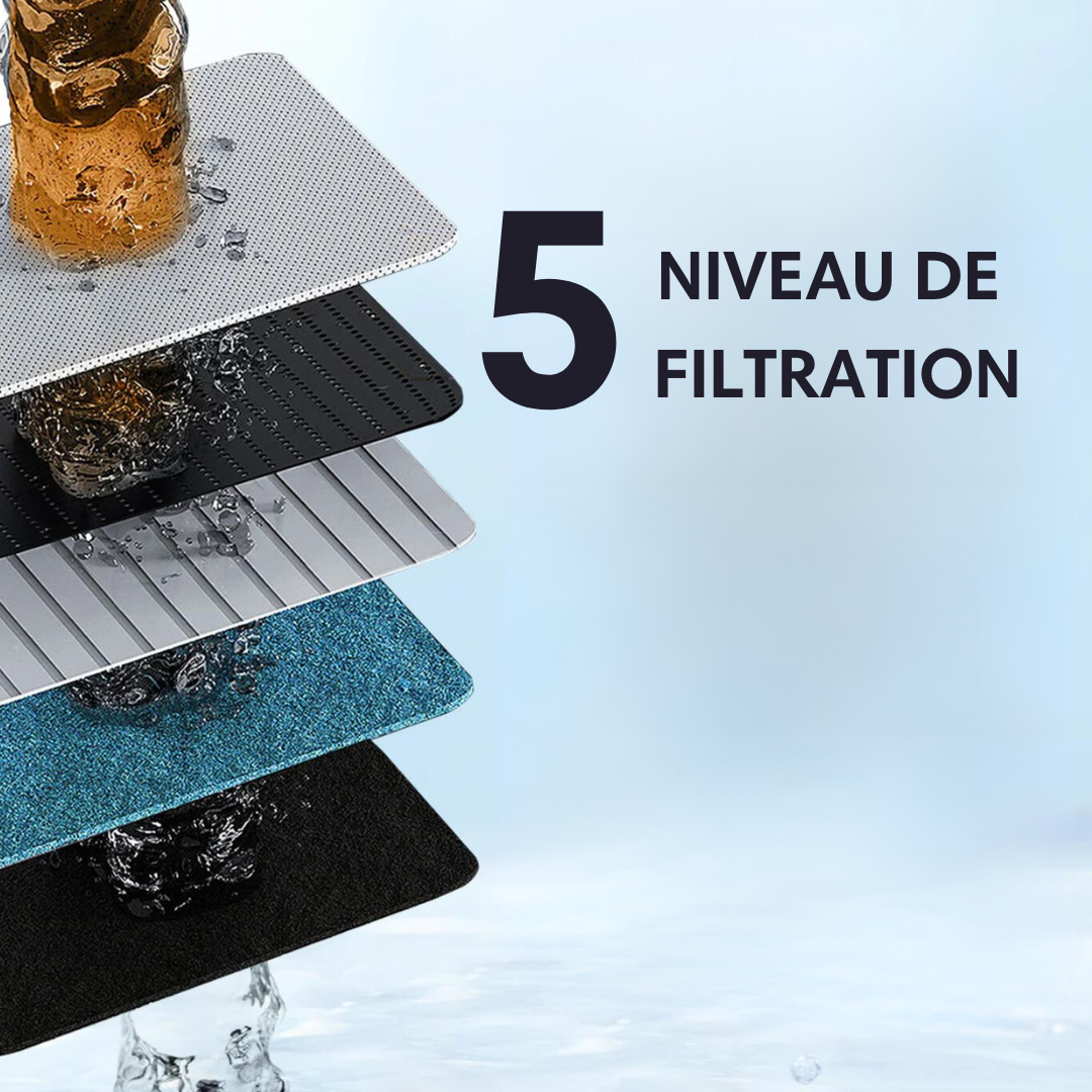 Filtre Purify de Robinet avec Adaptateurs Universels