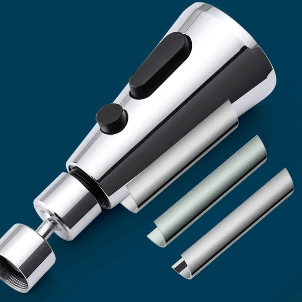 Tête de pulvérisation de robinet rotative