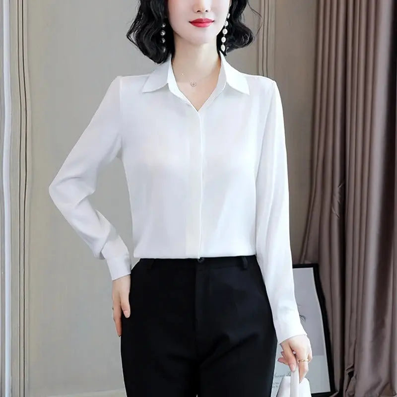 Chemise  en mousseline de soie pour femmes Boutique Linda