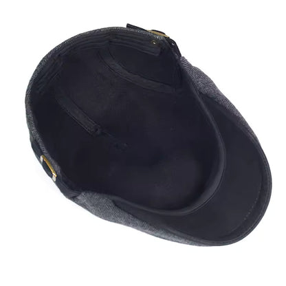 Casquette Plate Héritage en Laine Noble