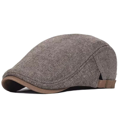 Casquette Plate Héritage en Laine Noble