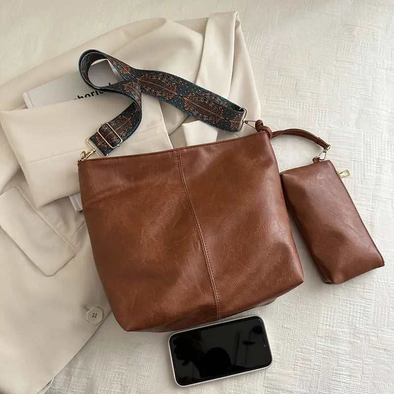 Ensemble Sac à Main en Cuir Fait À Québec