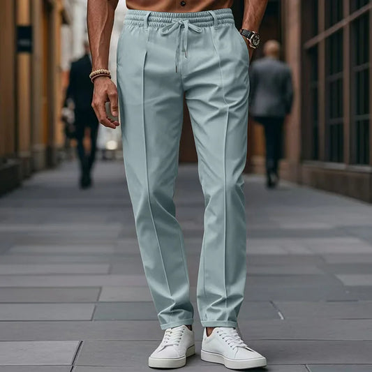Jean et Marcel™ | Pantalon Homme Slim Fit – Coupe Droite Élégante