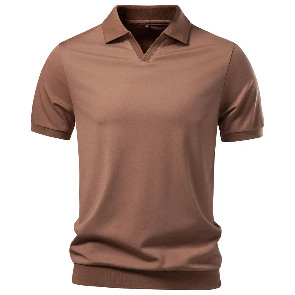 J&M Paris™ | Polo Respirant Col V