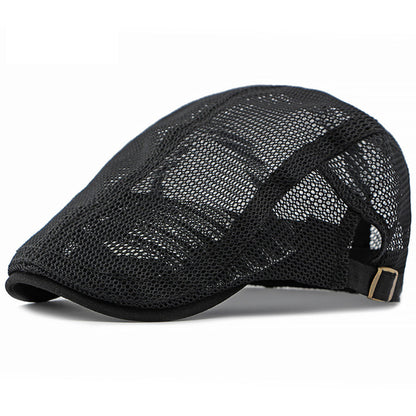 Casquette à visière en maille
