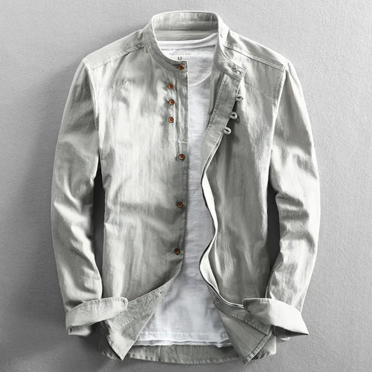 Jean-Pierre™ | Chemise Style Japonais — Légère, Élégante & Intemporelle