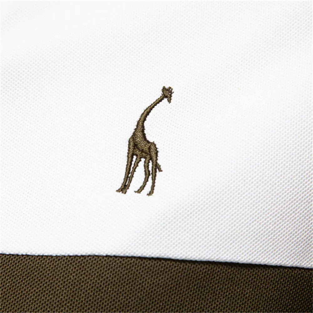 J&M Paris™ | Polo pour Hommes avec Blocs de Couleur