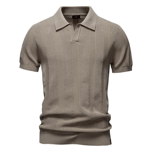 J&M Paris™ | Polo Rayé Élégant