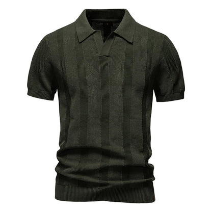 J&M Paris™ | Polo Rayé Élégant