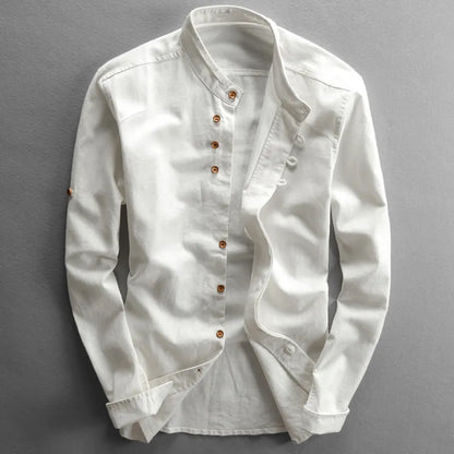 Jean-Pierre™ | Chemise Style Japonais — Légère, Élégante & Intemporelle