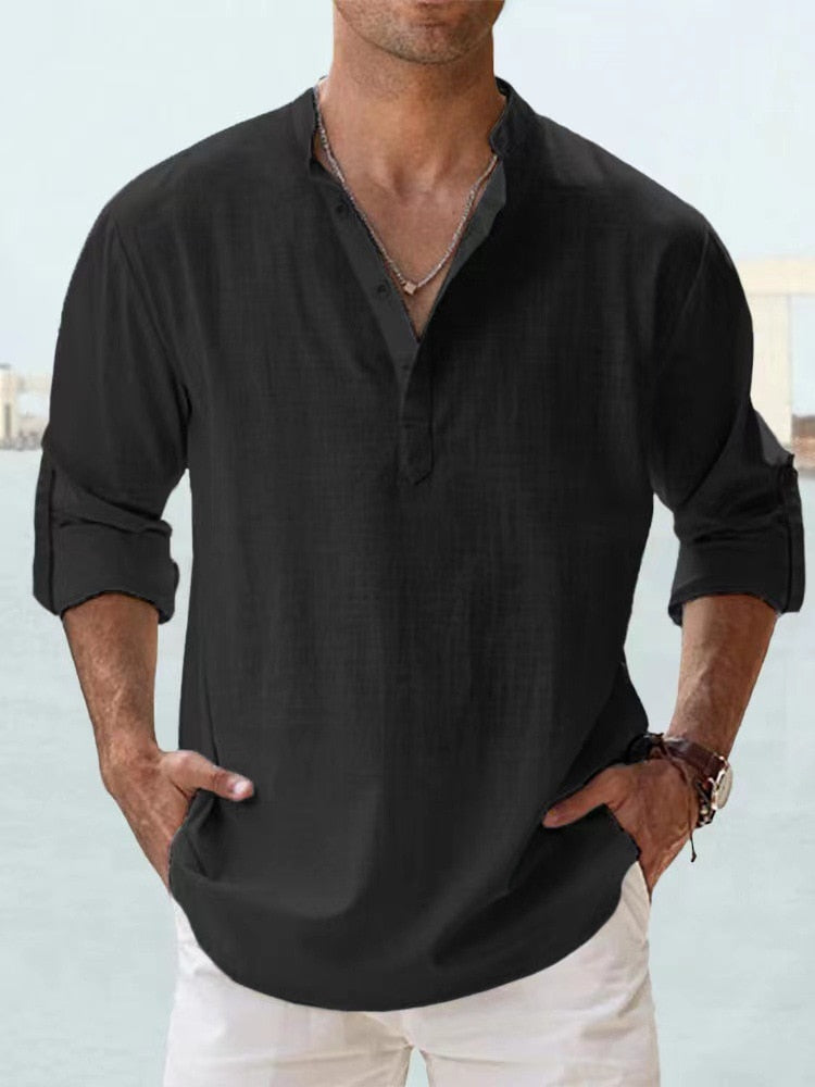 Jean et Marcel™ | Chemise en lin respirant