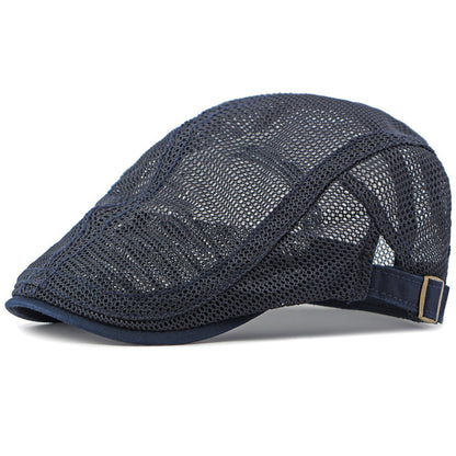 Casquette à visière en maille