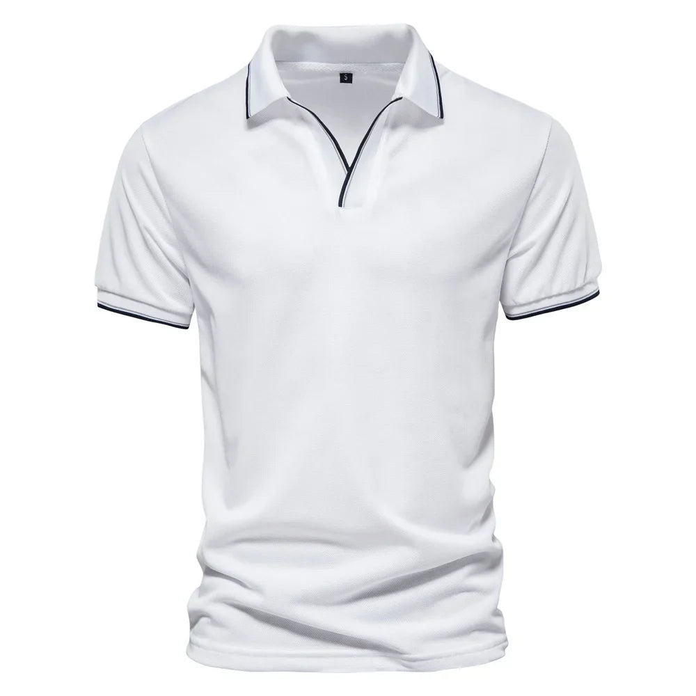 J&M Paris™ | Polo pour Homme à Col en V