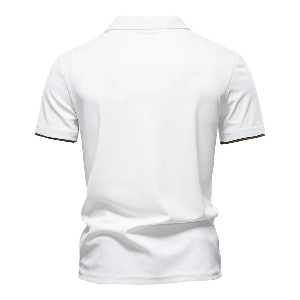 J&M Paris™ | Polo pour Hommes avec Blocs de Couleur