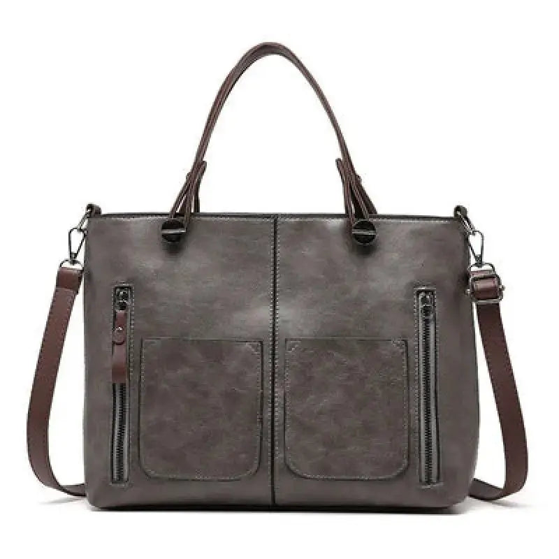 Sac bandoulière vintage en cuir antivol pour femme Boutique Linda