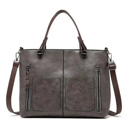Sac bandoulière vintage en cuir antivol pour femme Boutique Linda