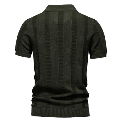 J&M Paris™ | Polo Rayé Élégant