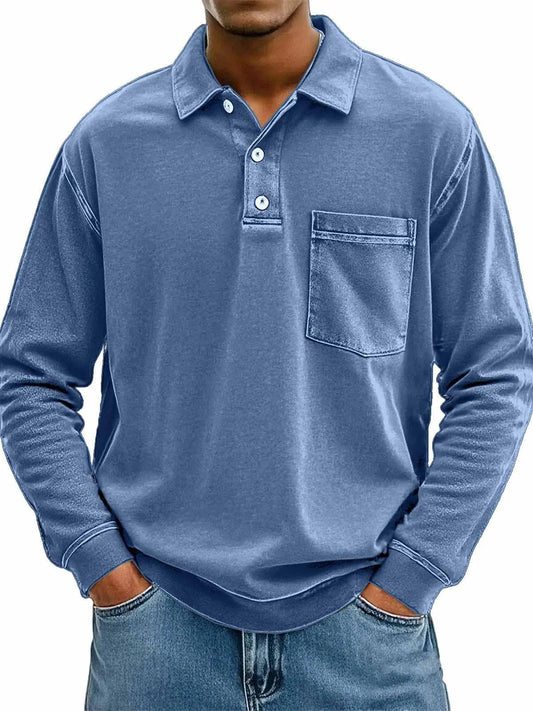 Jean™ | Polo pour Homme avec Poche Poitrine