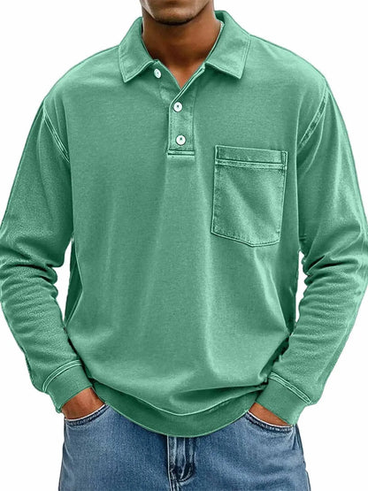 Jean™ | Polo pour Homme avec Poche Poitrine