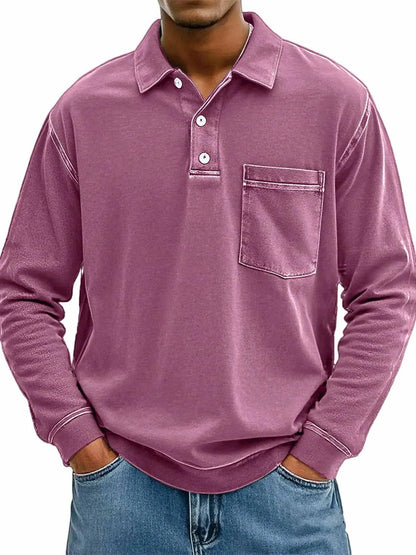 Jean™ | Polo pour Homme avec Poche Poitrine