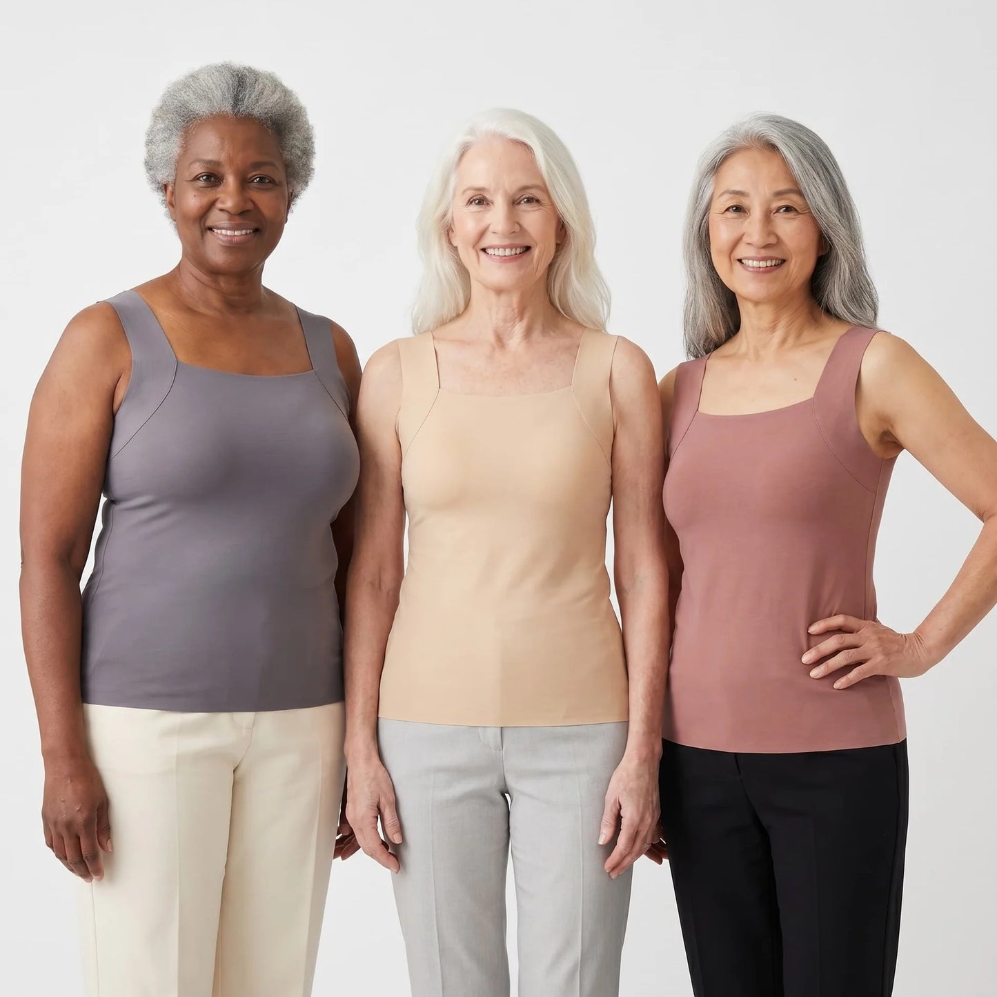 Camisole de maintien sans bande sous la poitrine